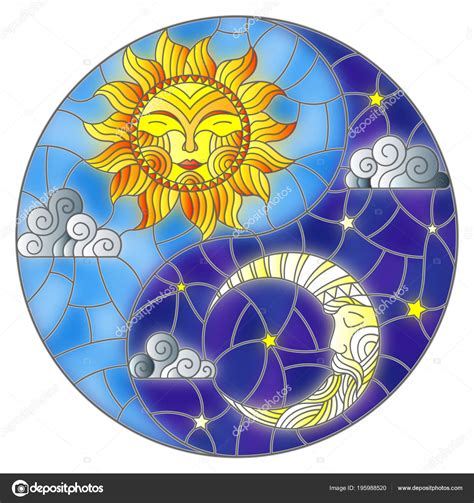 Ying Yang Sun And Moon - Mundopiagarcia