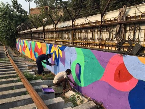 Thanks to Delhi Street Art, the walls of New Delhi Railway station will ...