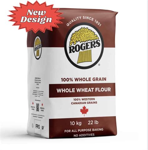 WHOLE GRAIN WHOLE WHEAT FLOUR 10kg - Rogers Foods