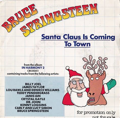 Bruce Springsteen / Billy Joel – Santa Claus Is Coming To Town / Nobody ...