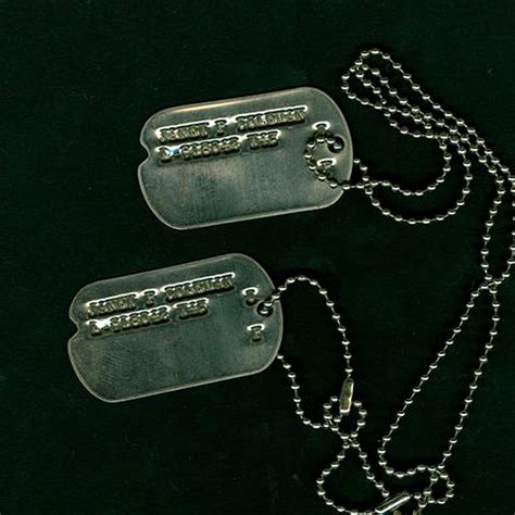 U.S. Army WW2 Dog Tags