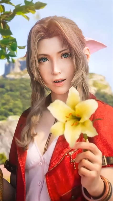 Aerith Final Fantasy Wallpaper