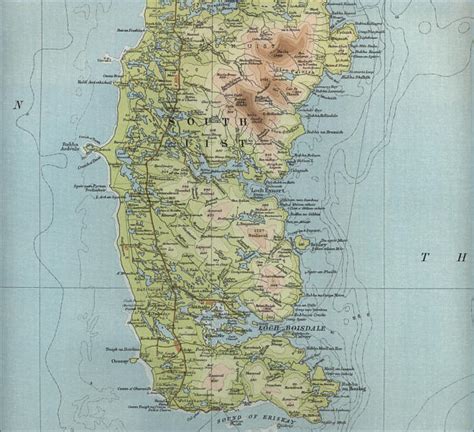 South Uist Map