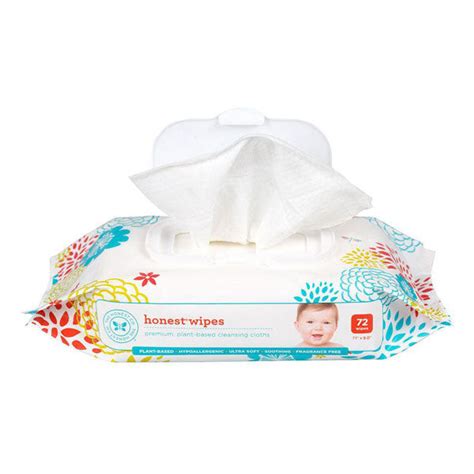 The Honest Company Unscented Honest Baby Wipes - 72 Wipes ...