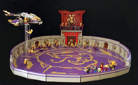 Master Chen's Arena | Ninjago, Lego jedi, Cool lego creations