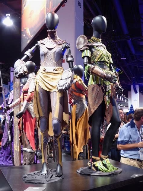 Hollywood Movie Costumes and Props: Black Panther cast film costumes on ...