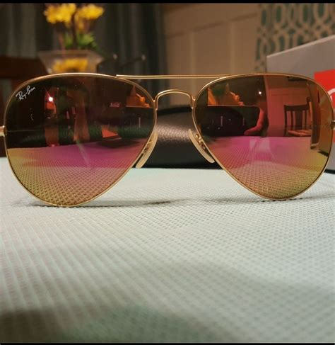 Brand new pink aviator RB3025 112/4T style aviators. 58mm size available. Exclusive color for ...