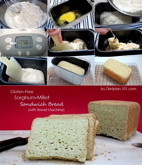 Gluten-Free Sorghum-Millet Sandwich Bread (Bread Machine) Recipe - Diet Plan 101