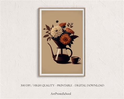 Coffee Wall Art Printable Minimalist Wall Art Coffee & - Etsy