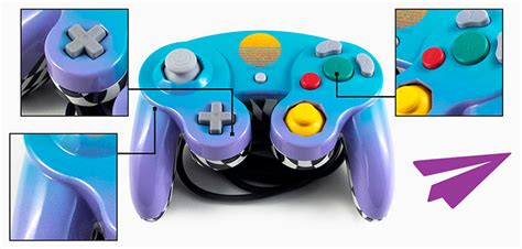 Third Party Gamecube Controller Shells Metroid Glossy ...