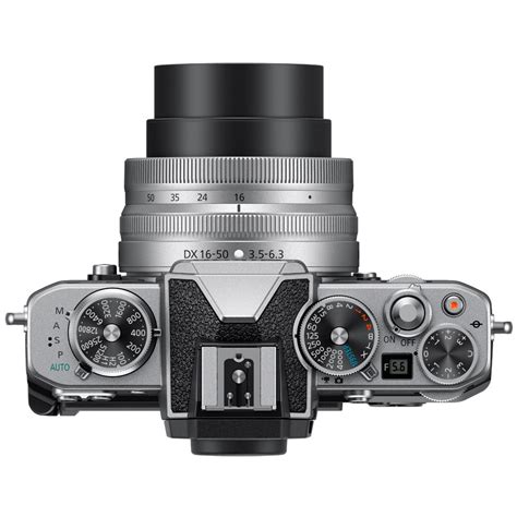 Nikon Zfc Mirrorless Kit w/ Z DX 16-50mm f/3.5-6.3 VR Silver Lens 34404 Mirrorless Cameras ...