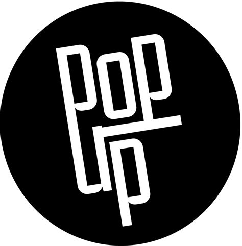 POP UP logo BW | Pop Up Film Residency