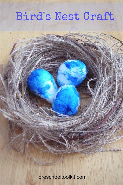 Bird's Nest Craft for Kids | AllFreeKidsCrafts.com