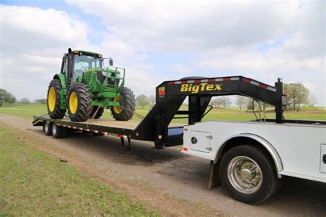 Trailer World: Big Tex 25GN 25+5 Heavy Duty 12,000# Axles, Tandem Dual Gooseneck Flatbed Trailer ...