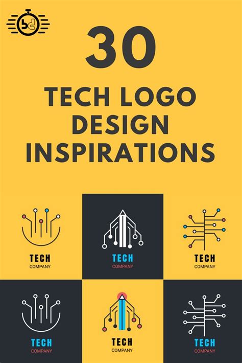 40 Best Tech Logo Inspirations 2024 | Begindot | Website logo design, Tool logo design, Tech logos