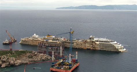 Costa Concordia salvage continues two years later - CBS News