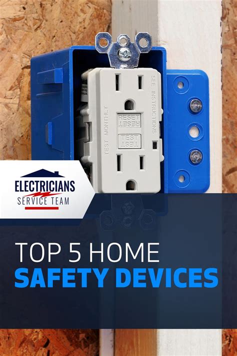 Top 5 Home Safety Devices | Home safety, Safety devices, Electrician ...