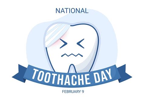 National Toothache Day on February 9 with Teeth for Dental Hygiene so as not to Cause Pain in ...