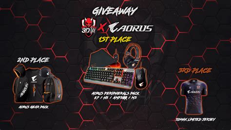 Aorus Gaming Giveaway | Blogging Contests and Giveaways