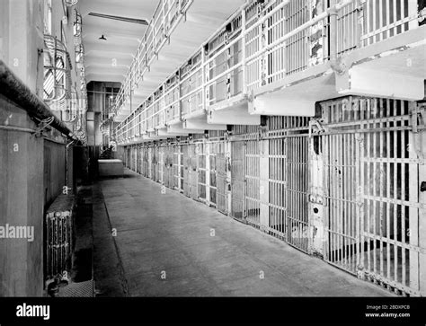 Alcatraz, Cell Block A, 1986 Stock Photo - Alamy