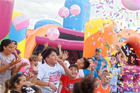 The world’s largest bounce house will pop up in Chicago this July