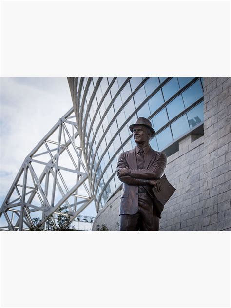 "Tom Landry Statue at Cowboys Stadium" Metal Print by johnattebury | Redbubble