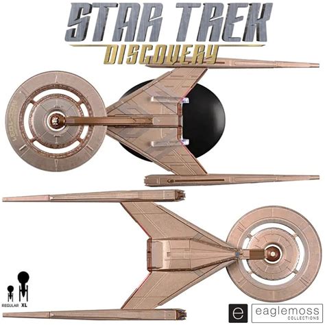 Eaglemoss Star Trek Discovery USS Discovery NCC-1031 XL Ship, Razors ...