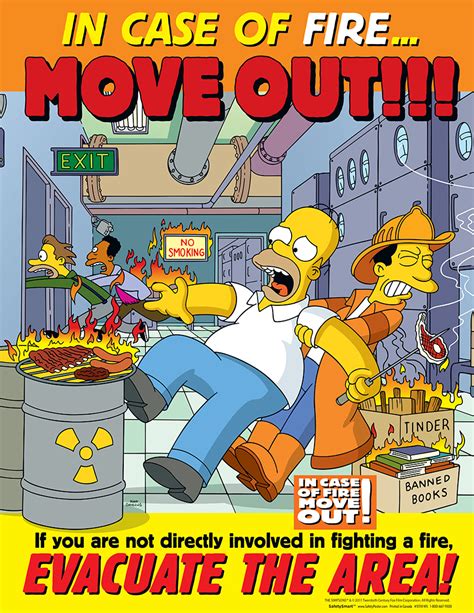 Imagen - The Simpsons Safety Poster 14.png | Simpson Wiki en Español ...