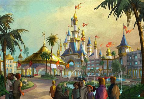 Insights and Sounds: Dubai Disneyland Concept Art | Disney concept art ...