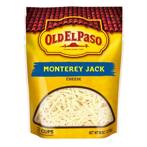 Shredded Monterey Jack Cheese - Mexican Cheese - Old El Paso