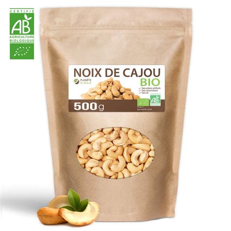 Noix de Cajou Bio - 500g - Renaissance Bio - Nature et Plantes