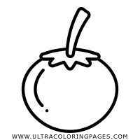 Tomato Coloring Page - Ultra Coloring Pages