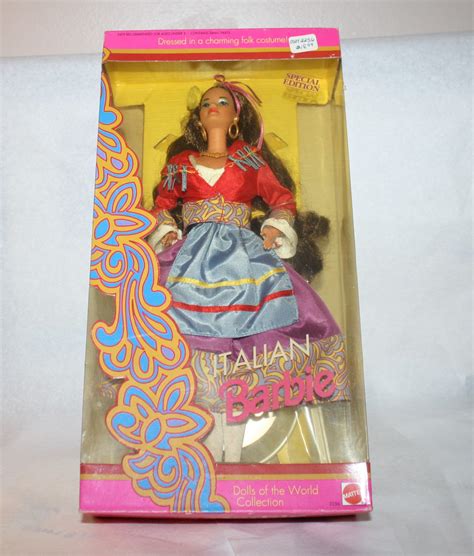 Barbie, Italian Barbie, Dolls of the World Collection, 1992 Mattel, NRFB