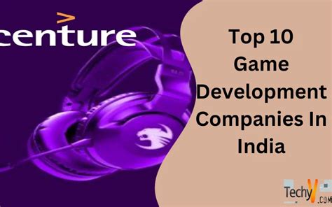 Top 10 Game Development Companies In India - Techyv.com