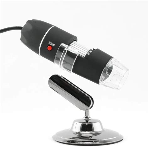 1000X LED Digital Microscope USB Microscopio Endoscope Camera LED Microscope Metal Base Portable ...