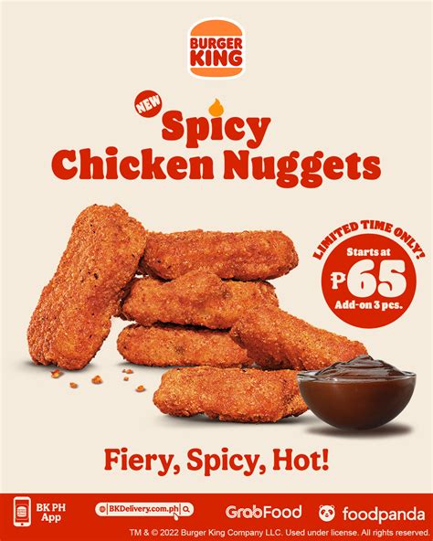 Our Spicy Chicken Nuggets are... - Burger King Philippines