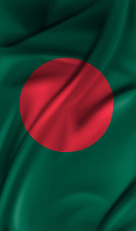 Bangladesh flag, red, silk, bd, green, 1971, waving flag, flag, HD ...