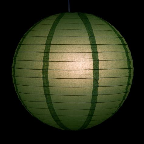 (Set of 3) Green Paper Lanterns - Hometown Evolution Inc.