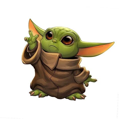 Printable Baby Yoda