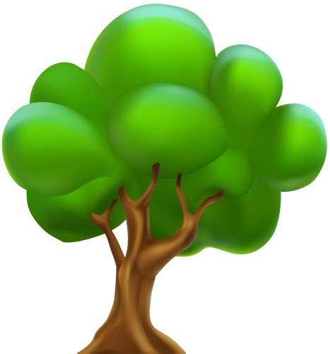 Cartoon Tree PNG Clipart | Cartoon trees, Tree cartoon images, Lotus flower wallpaper