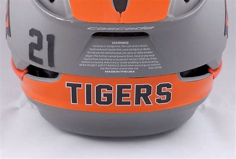 Lacrosse Helmet Stripes & Back Panel Decals | Team Fitz Graphics