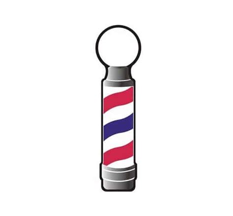 Barber pole decal - Barber supplies, Barber Depot