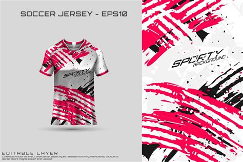 Sports jersey and t-shirt template sports jersey design vector. Sports design for football ...