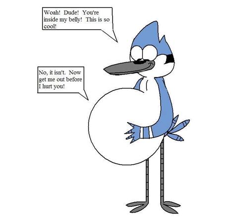 Regular Show Fan Art: Mordecai Ate Rigby | Regular show, Rigby regular show, Fan art