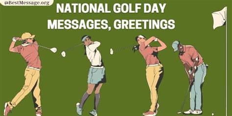 National Golf Day Messages, Funny Golf Quotes and Greetings