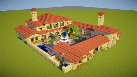 Minecraft: How to Build an Italian Villa - Tutorial - YouTube