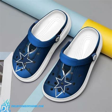 Dallas Cowboys crocs 3D print full 2021 - Dallas Cowboys Home