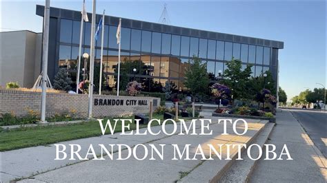 BRANDON MANITOBA CANADA - 2nd from Winnipeg-largest city in MANITOBA ...