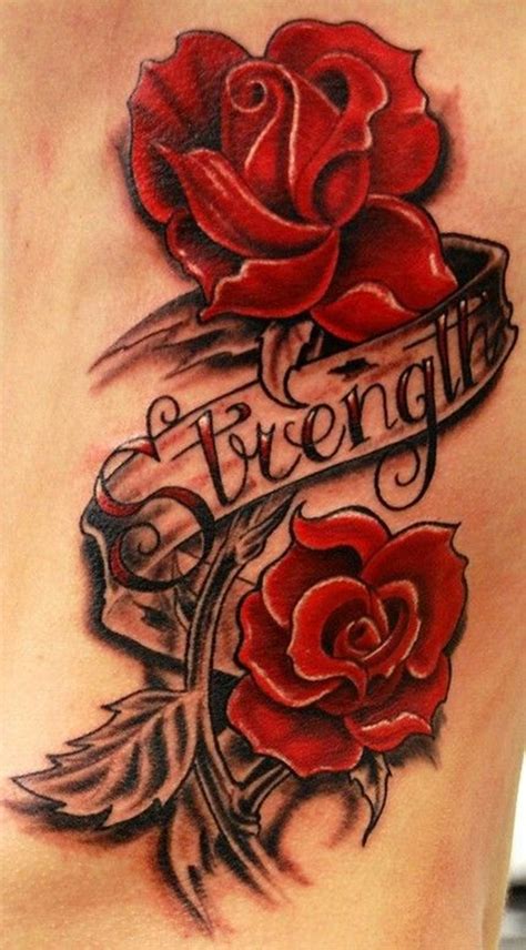 25 Rose Tattoo Designs For Men and Women