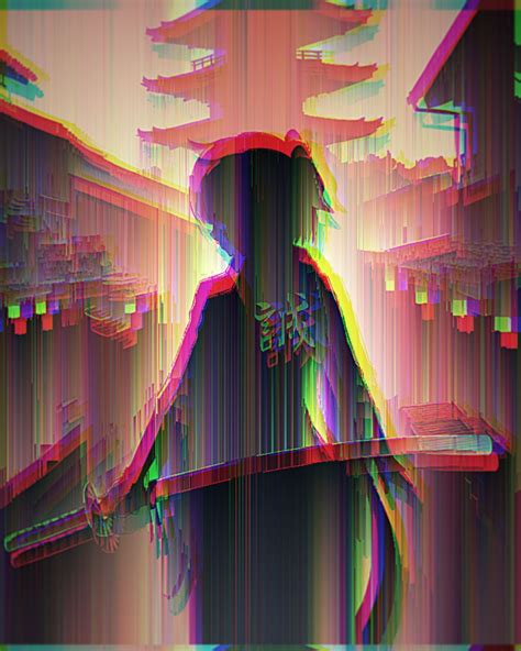 Aesthetic Dark Anime Glitch Wallpaper : Pin By Brods On Anime Dark ...